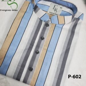 স্টাইপ খাদি পাঞ্জাবি ! ১০০% সুতি কাপড়ের প্রিমিয়াম পাঞ্জাবি ।