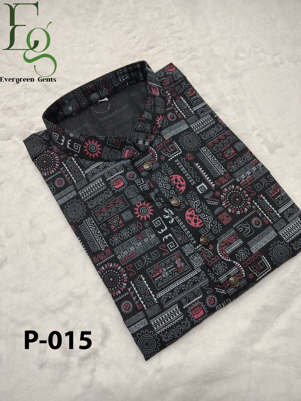 আড়ং কটন কাপড়ের প্রিন্টের পাঞ্জাবি ! - Image 2