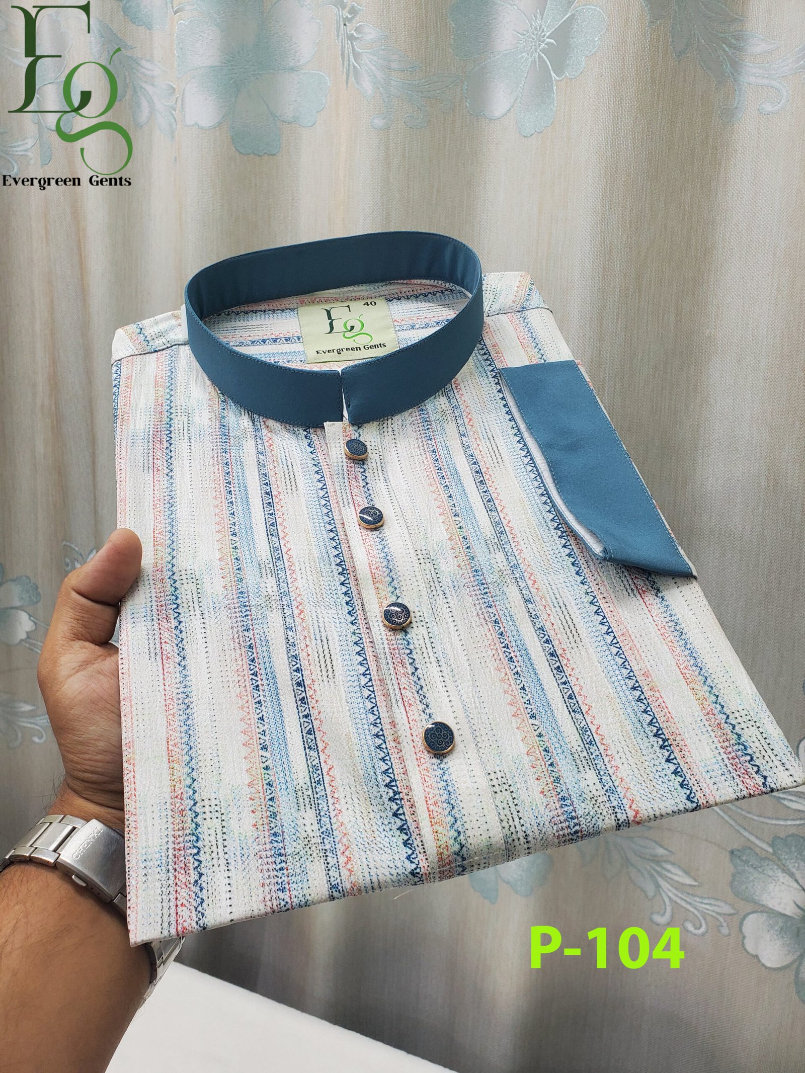 মাখন কটন কাপড়ের পাঞ্জাবি ! - Image 3