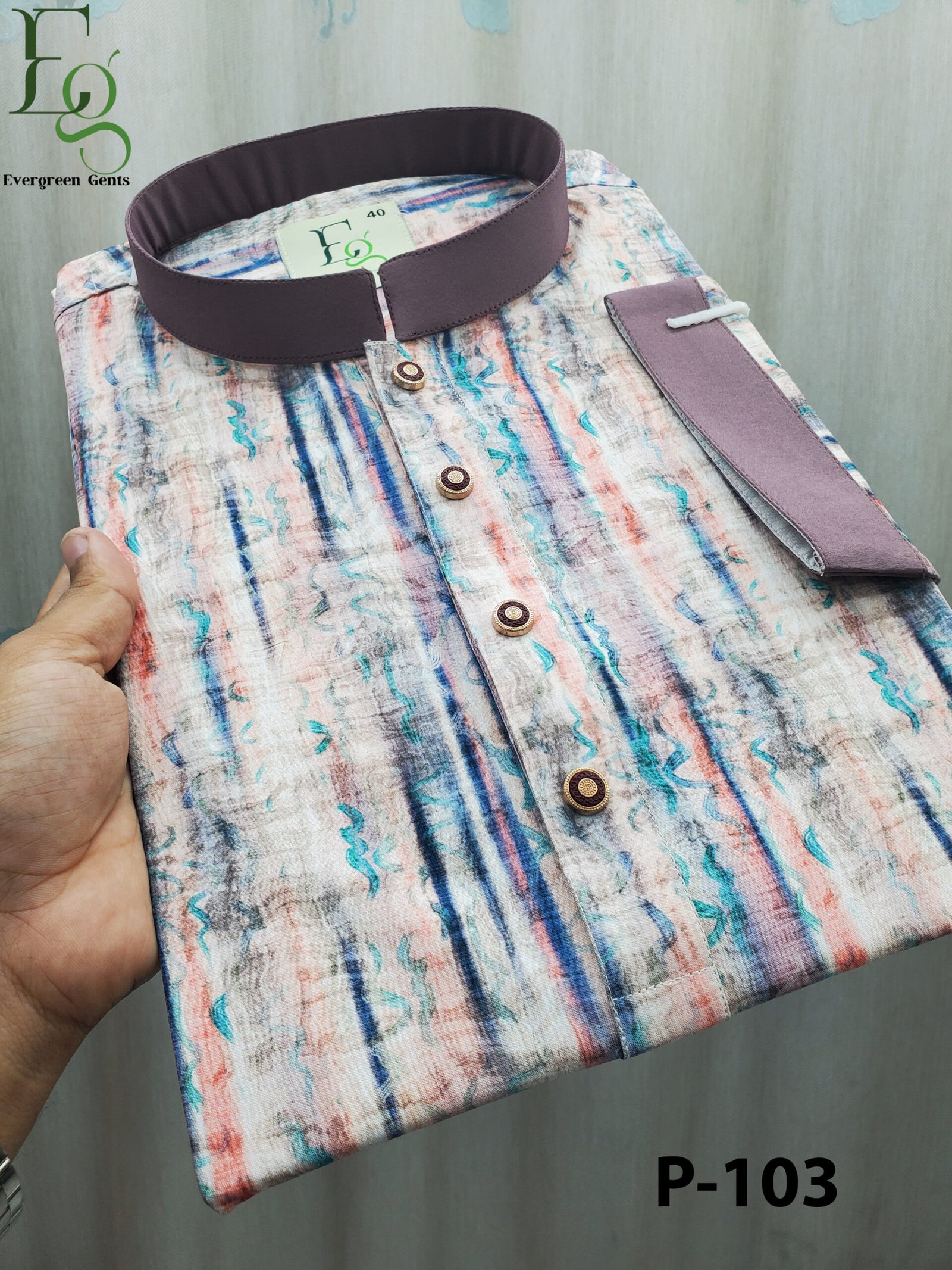 মাখন কটন কাপড়ের পাঞ্জাবি ! - Image 2