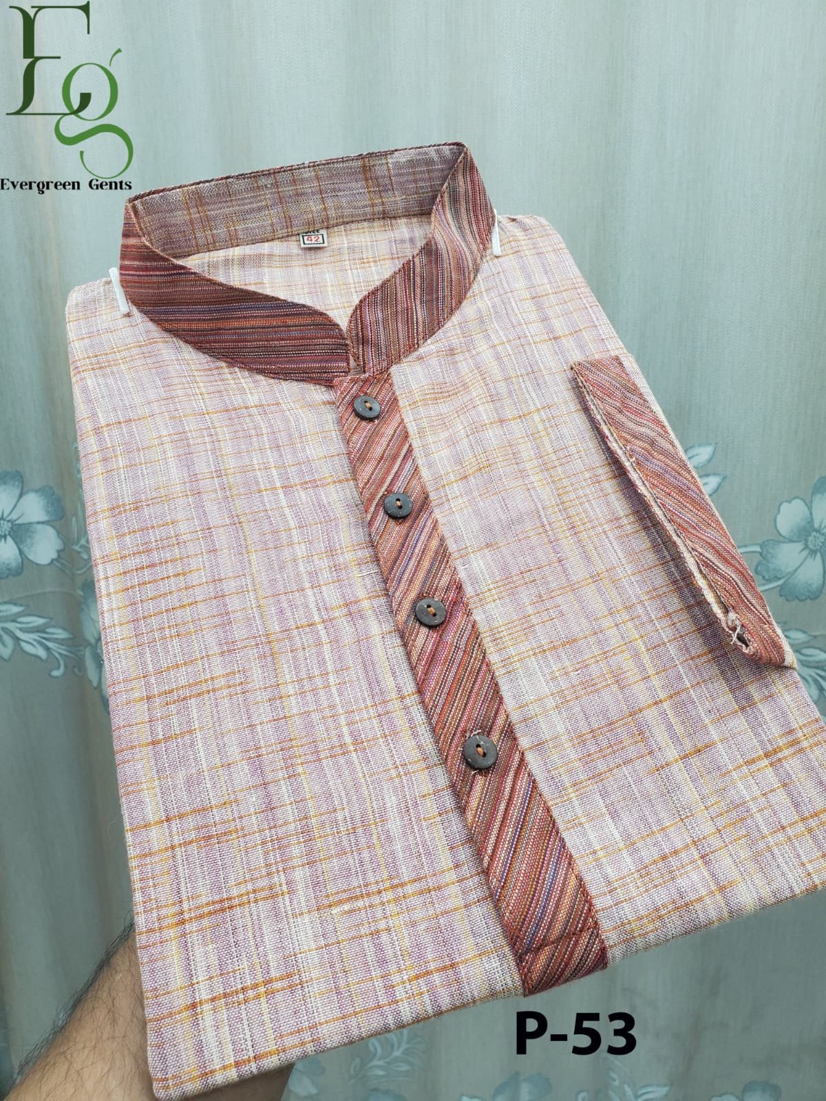 কুমিল্লার অর্জিনাল হাতে বুনা খাদি কাপড় ! - Image 3